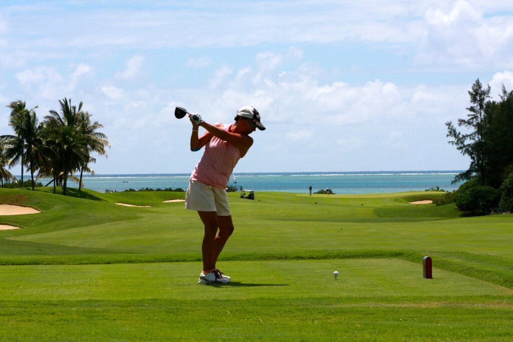 Golf With Ocean