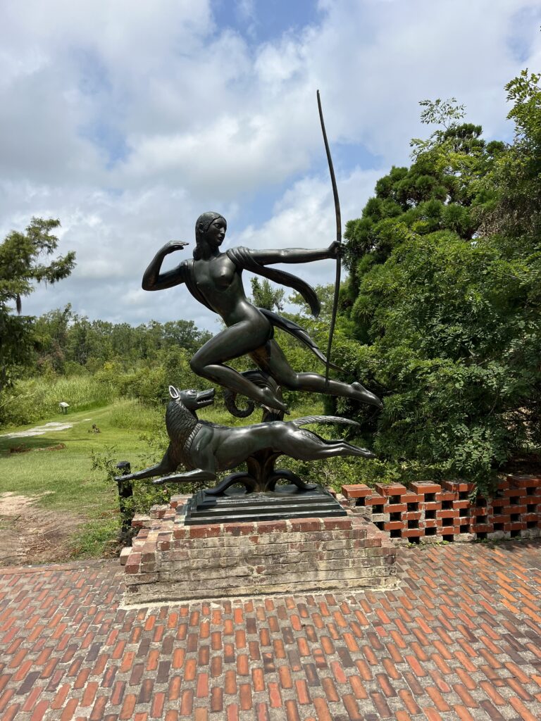 Archer Sculpture at Brookgreen Gardens