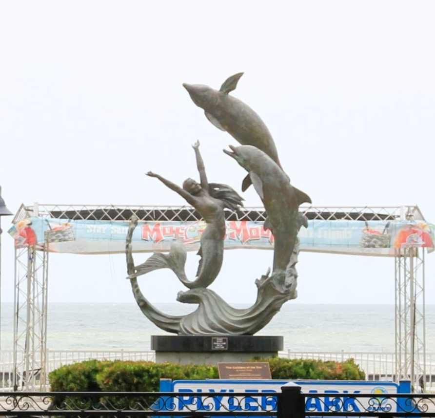 The Goddess of the Sea Myrtle Beach Boardwalk